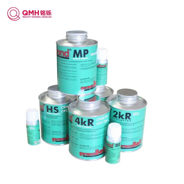 What should be paid attention to when using German belt cold bonding glue?